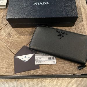 Prada Saffiano leather wallet